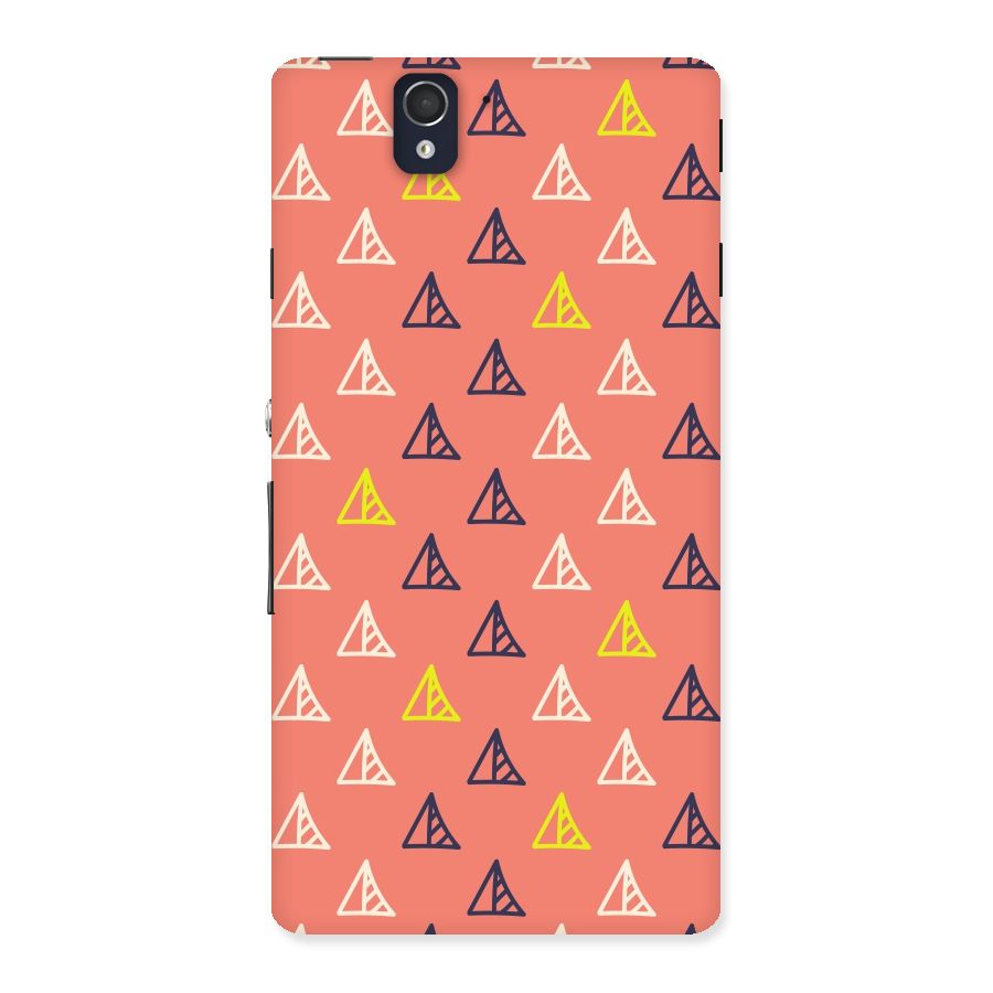 Triangular Boho Pattern Back Case for Sony Xperia Z