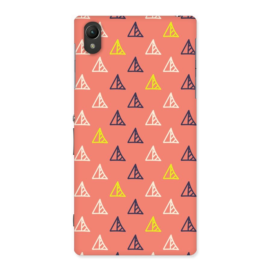 Triangular Boho Pattern Back Case for Sony Xperia Z1