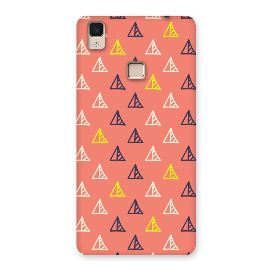 Triangular Boho Pattern Back Case for V3 Max