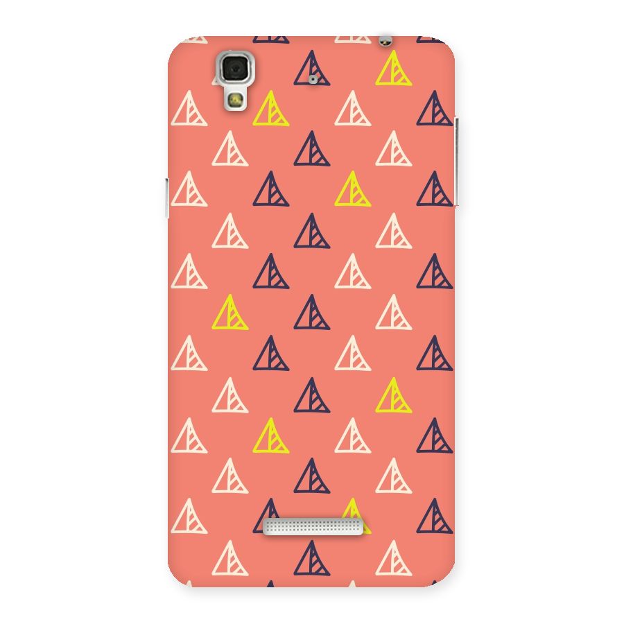 Triangular Boho Pattern Back Case for Yu Yureka