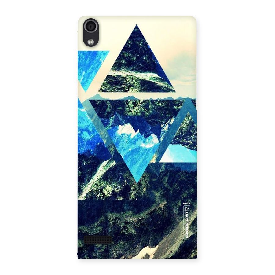 Triangular View Back Case for Ascend P6