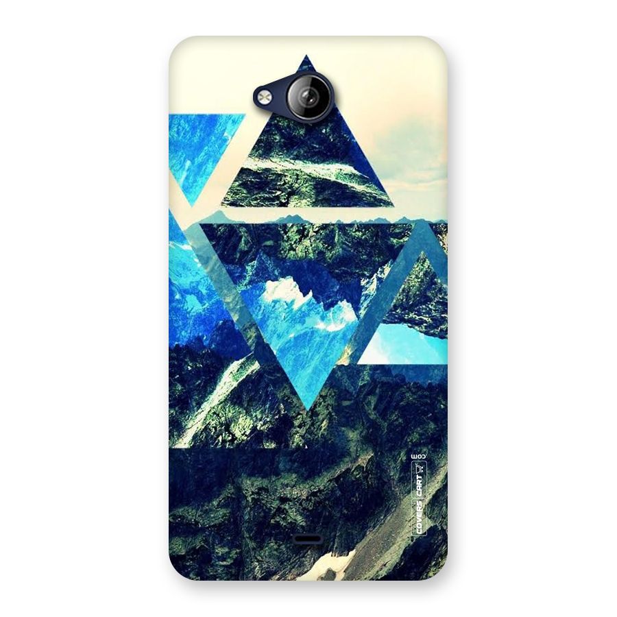 Triangular View Back Case for Canvas Play Q355
