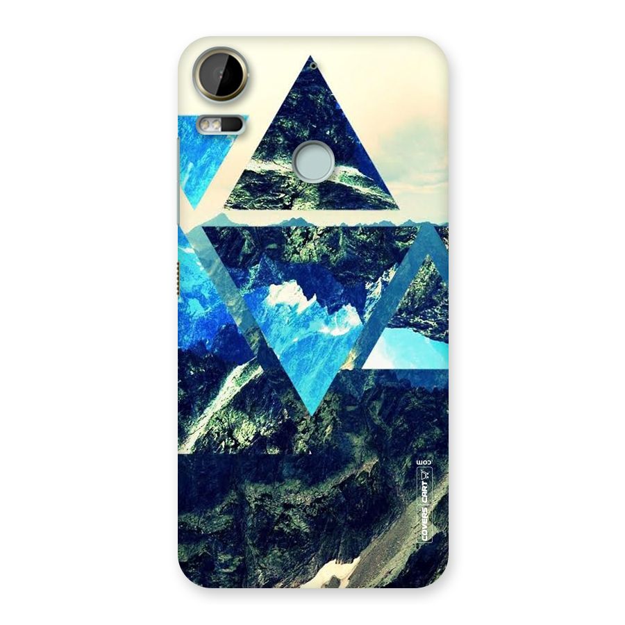 Triangular View Back Case for Desire 10 Pro