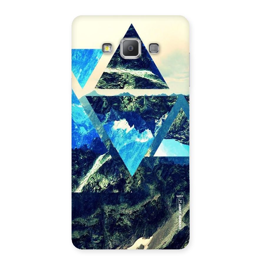 Triangular View Back Case for Galaxy A7