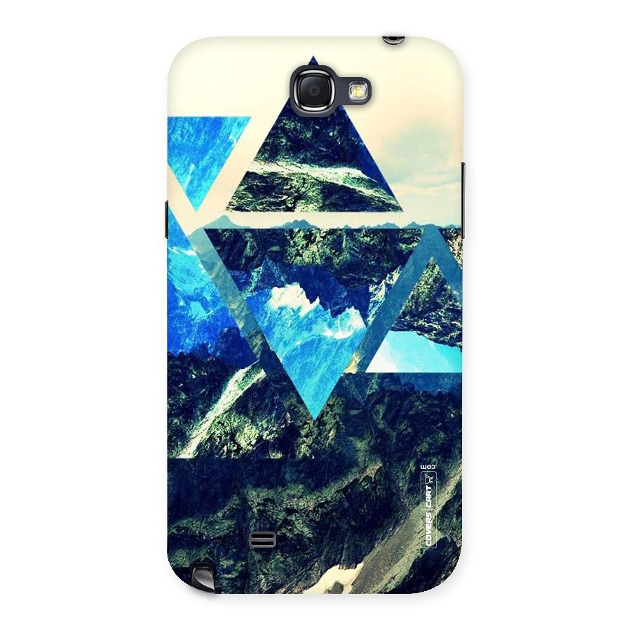 Triangular View Back Case for Galaxy Note 2