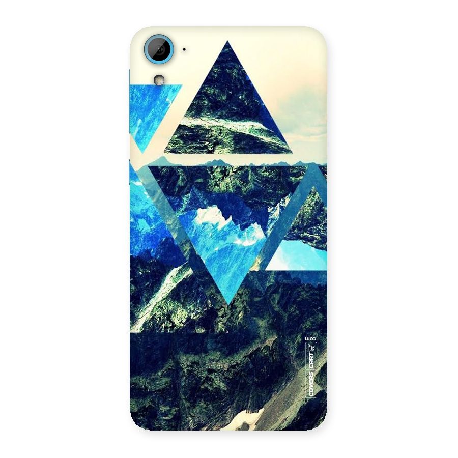 Triangular View Back Case for HTC Desire 826