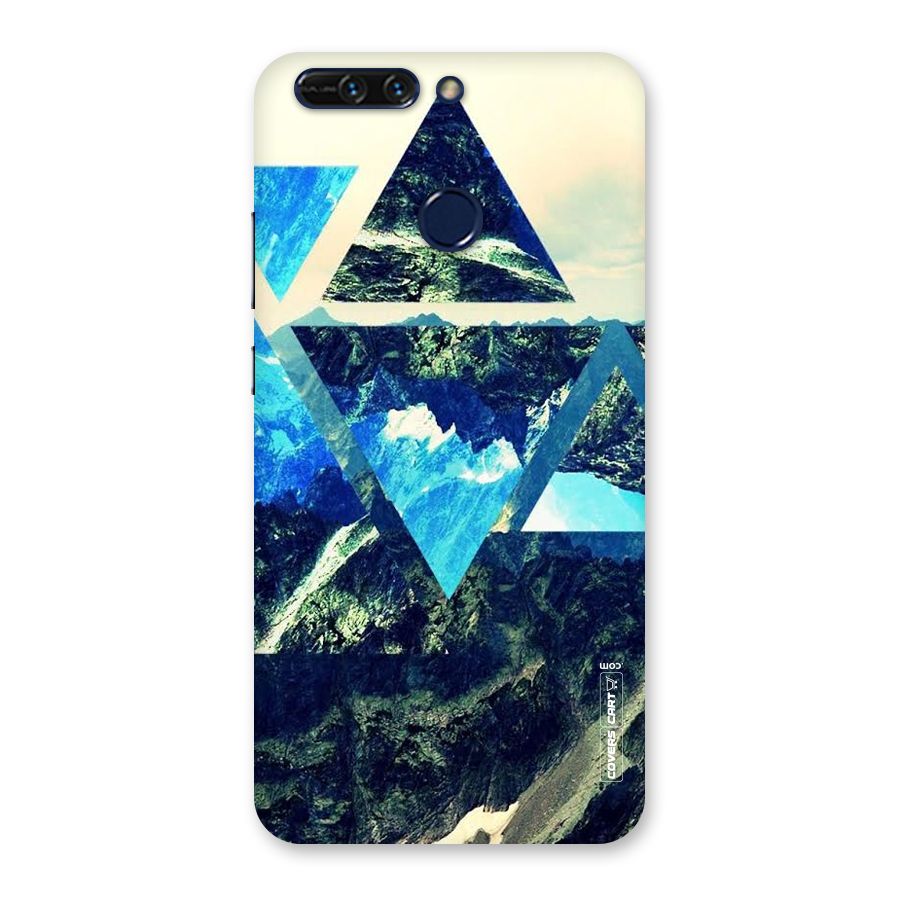Triangular View Back Case for Honor 8 Pro