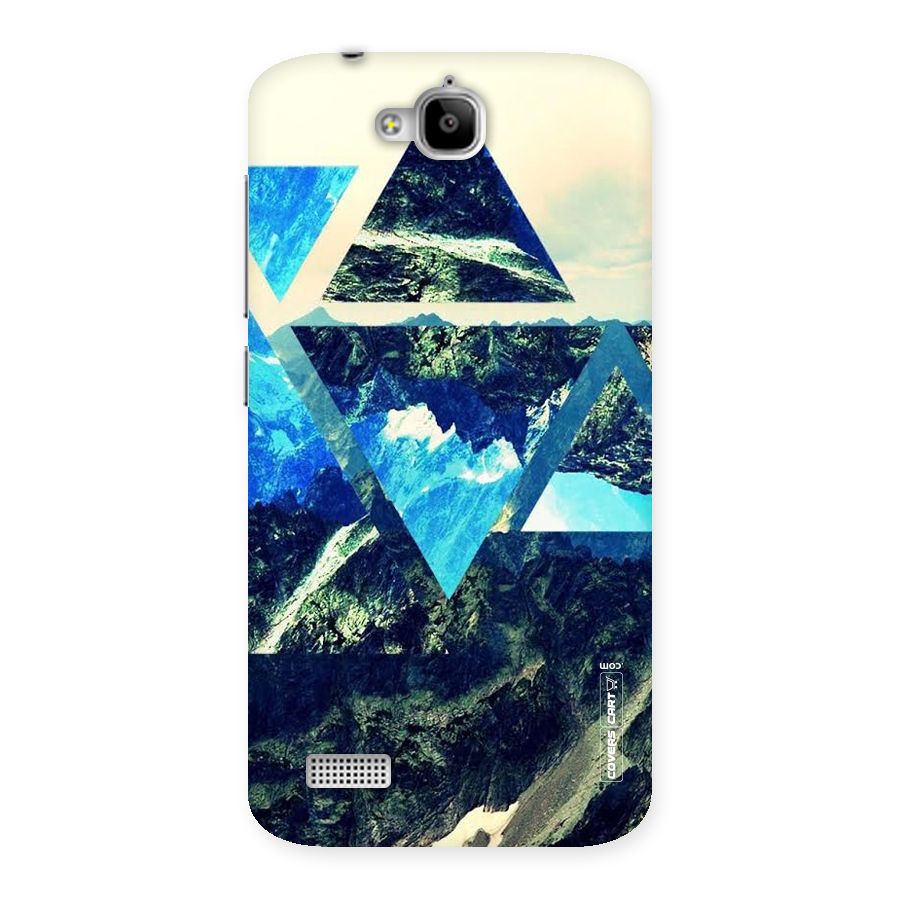 Triangular View Back Case for Honor Holly
