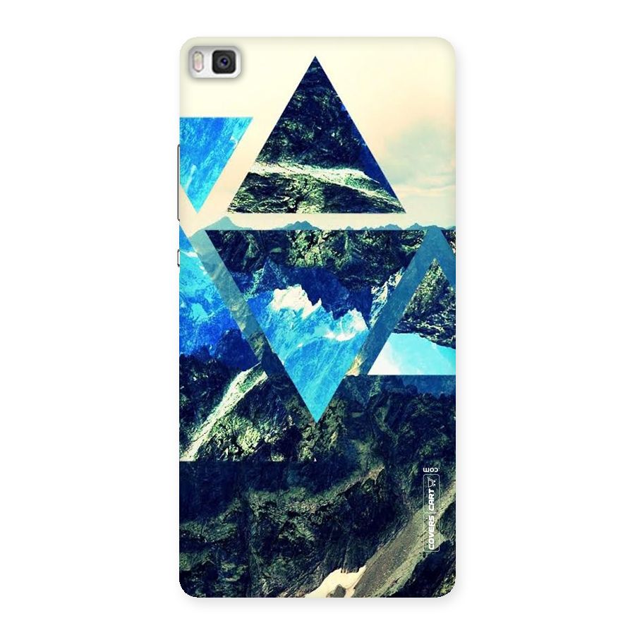 Triangular View Back Case for Huawei P8