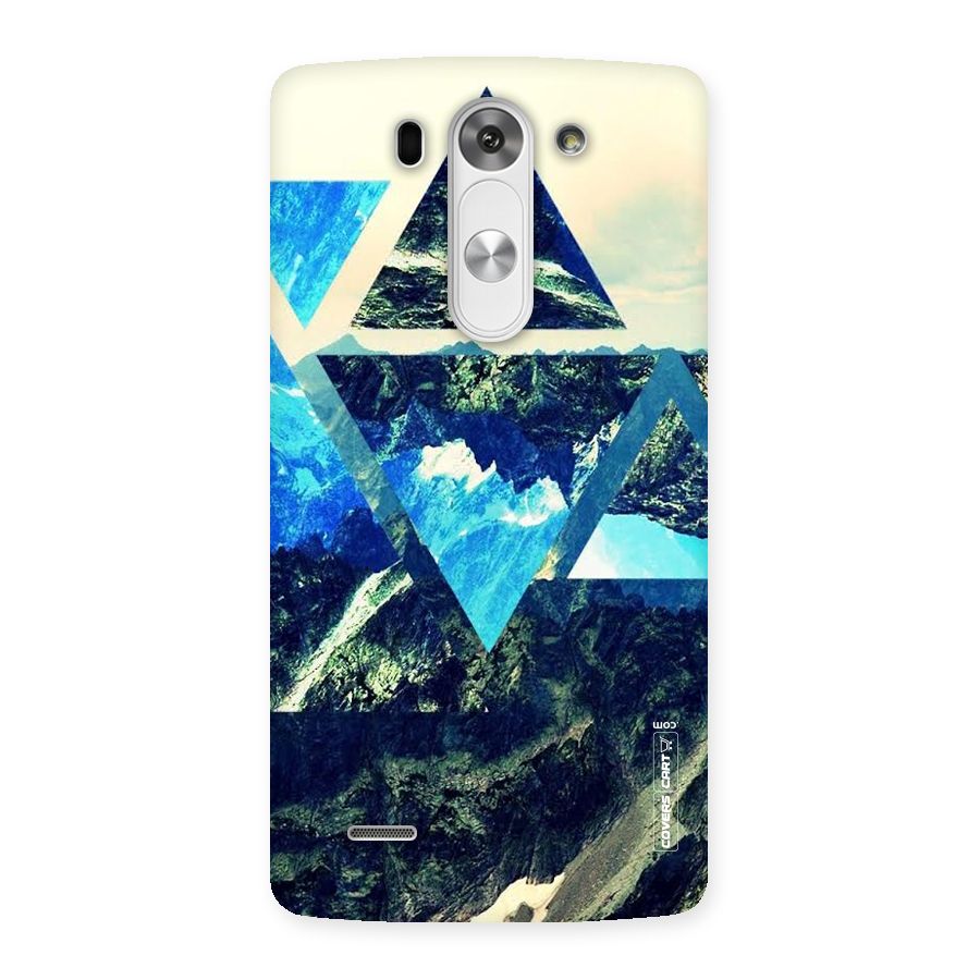 Triangular View Back Case for LG G3 Mini