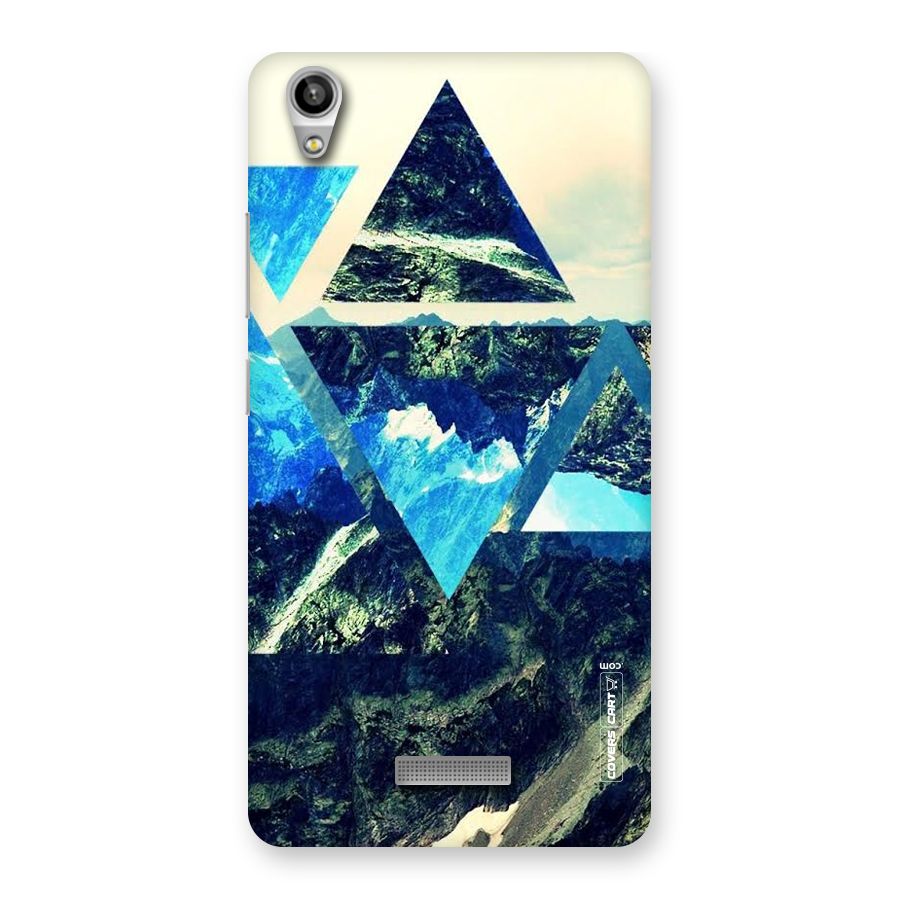 Triangular View Back Case for Lava-Pixel-V1