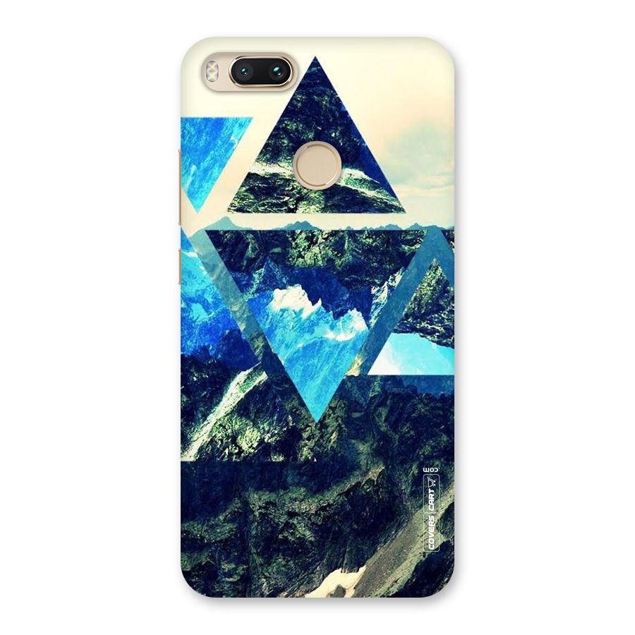 Triangular View Back Case for Mi A1