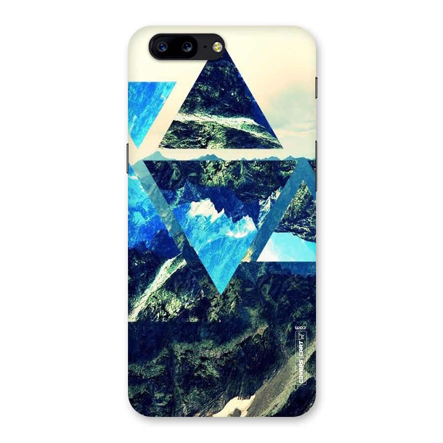 Triangular View Back Case for OnePlus 5