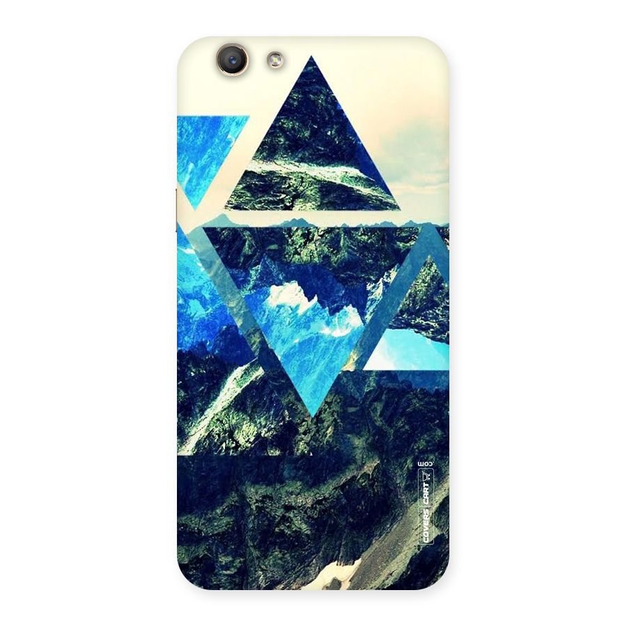 Triangular View Back Case for Oppo F1s