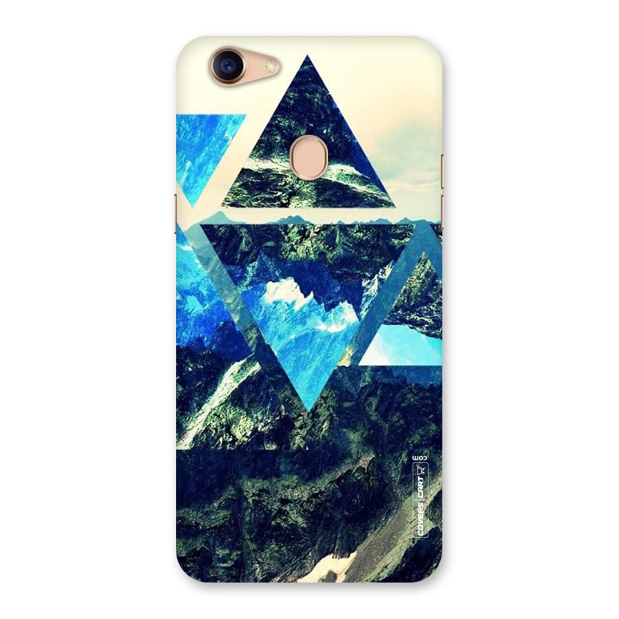 Triangular View Back Case for Oppo F5