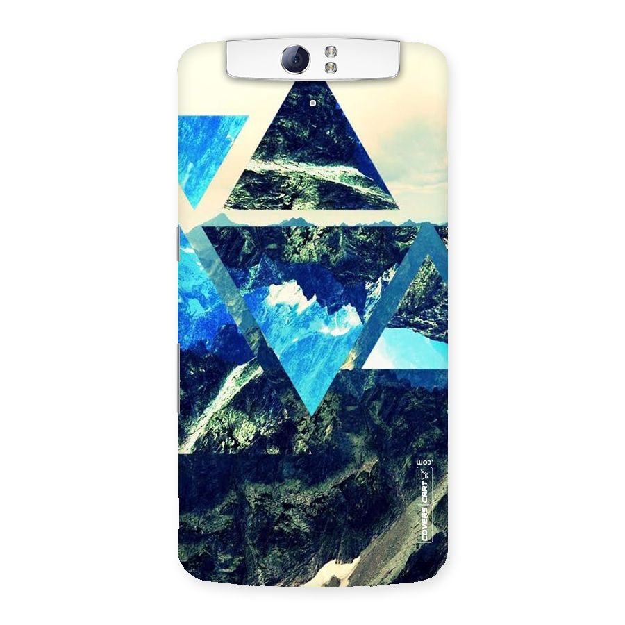 Triangular View Back Case for Oppo N1