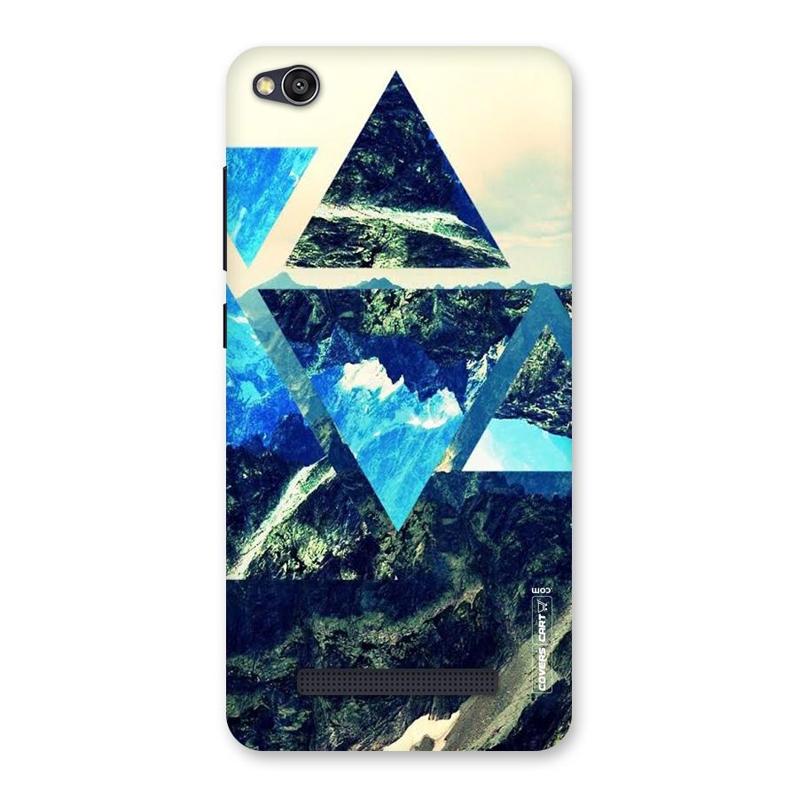 Triangular View Back Case for Redmi 4A