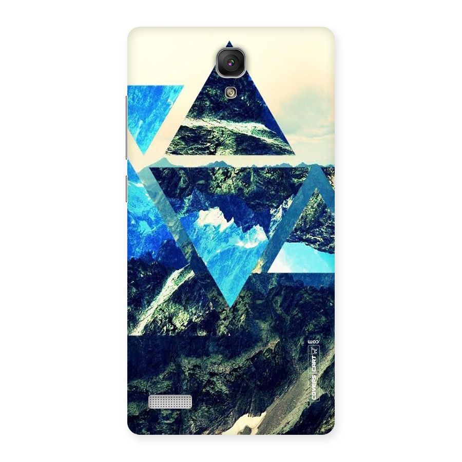 Triangular View Back Case for Redmi Note Prime