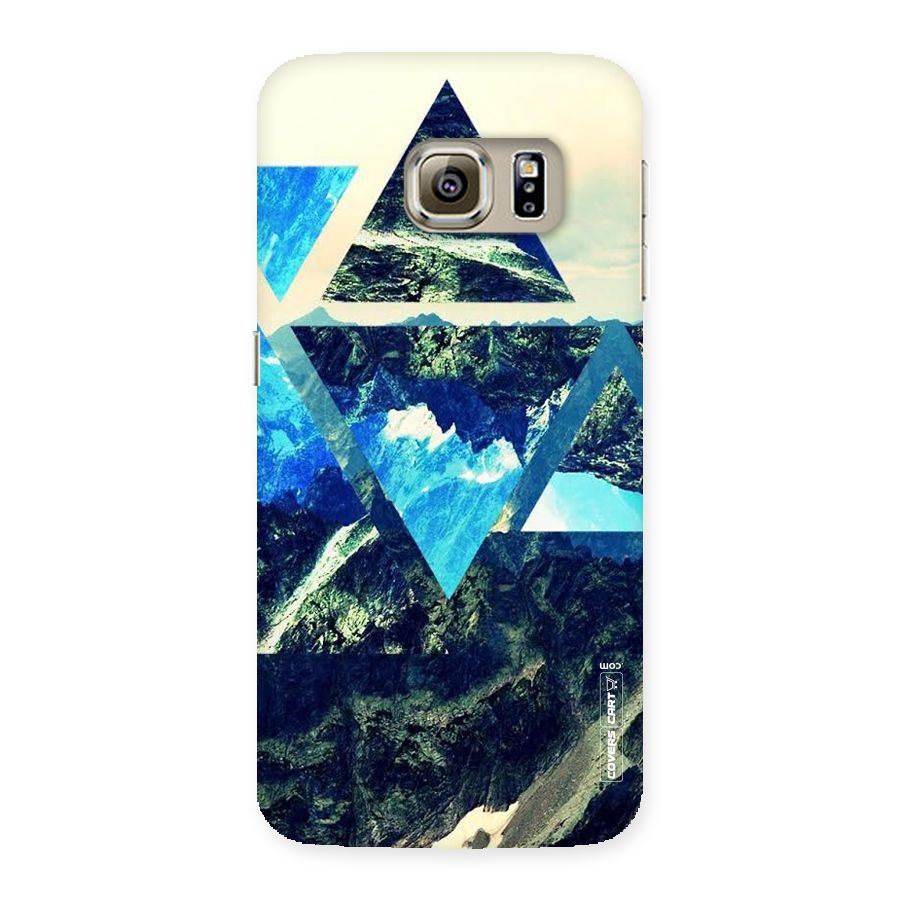 Triangular View Back Case for Samsung Galaxy S6 Edge