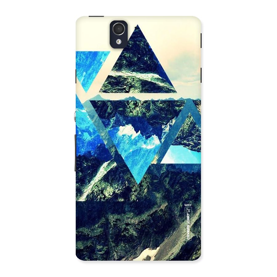 Triangular View Back Case for Sony Xperia Z