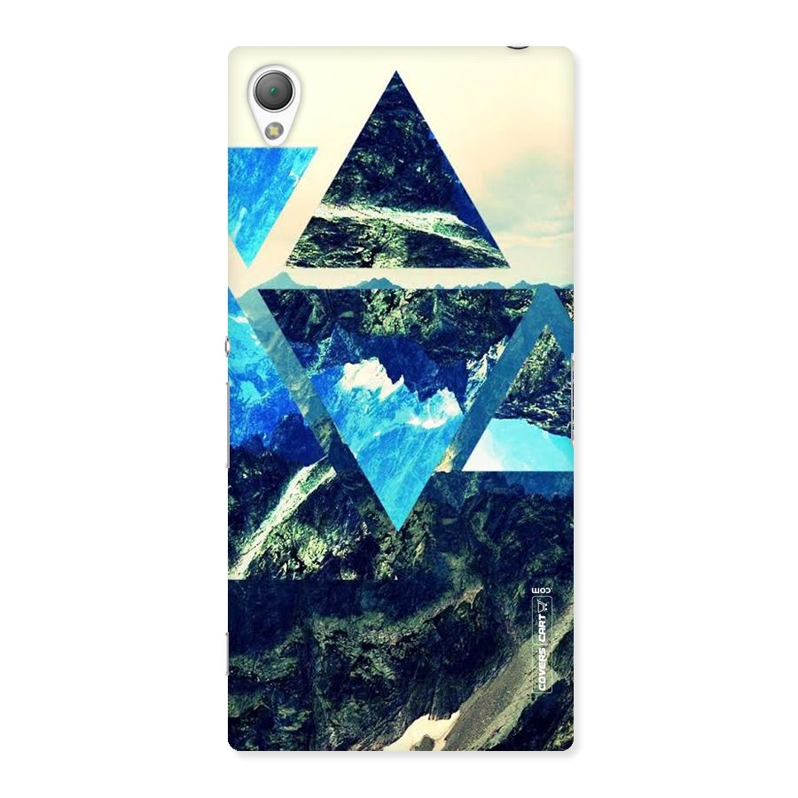 Triangular View Back Case for Sony Xperia Z3