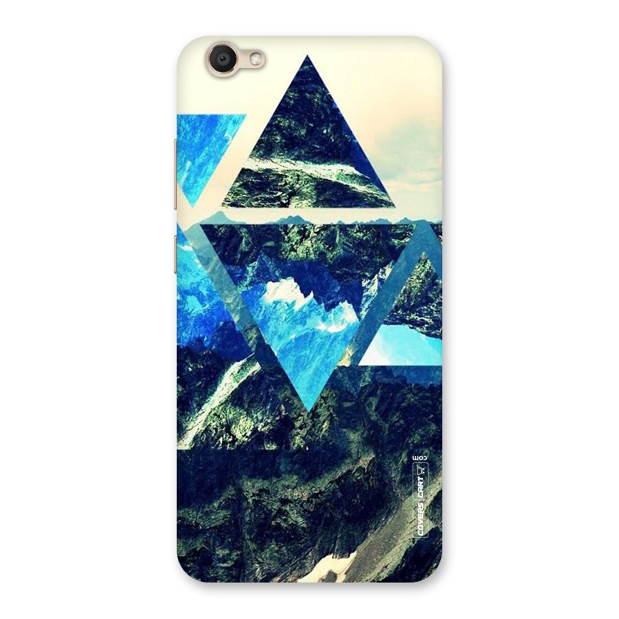 Triangular View Back Case for Vivo V5
