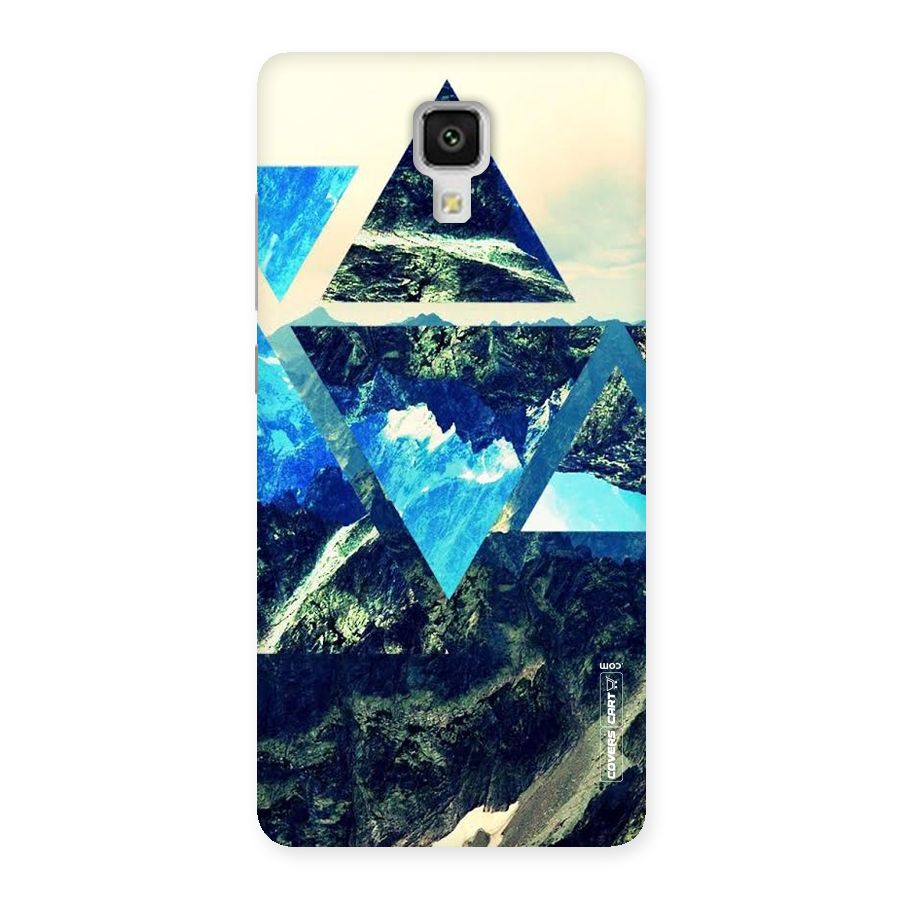 Triangular View Back Case for Xiaomi Mi 4