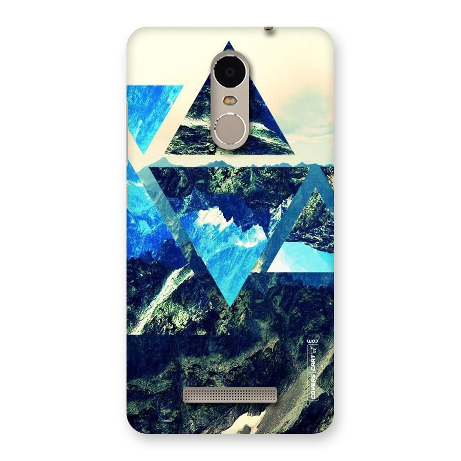 Triangular View Back Case for Xiaomi Redmi Note 3