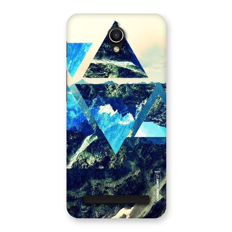 Triangular View Back Case for Zenfone Go