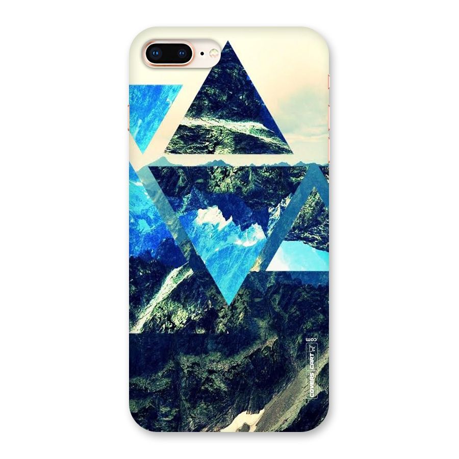 Triangular View Back Case for iPhone 8 Plus