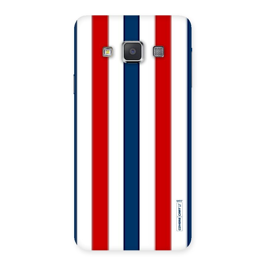 Tricolor Stripes Back Case for Galaxy A3