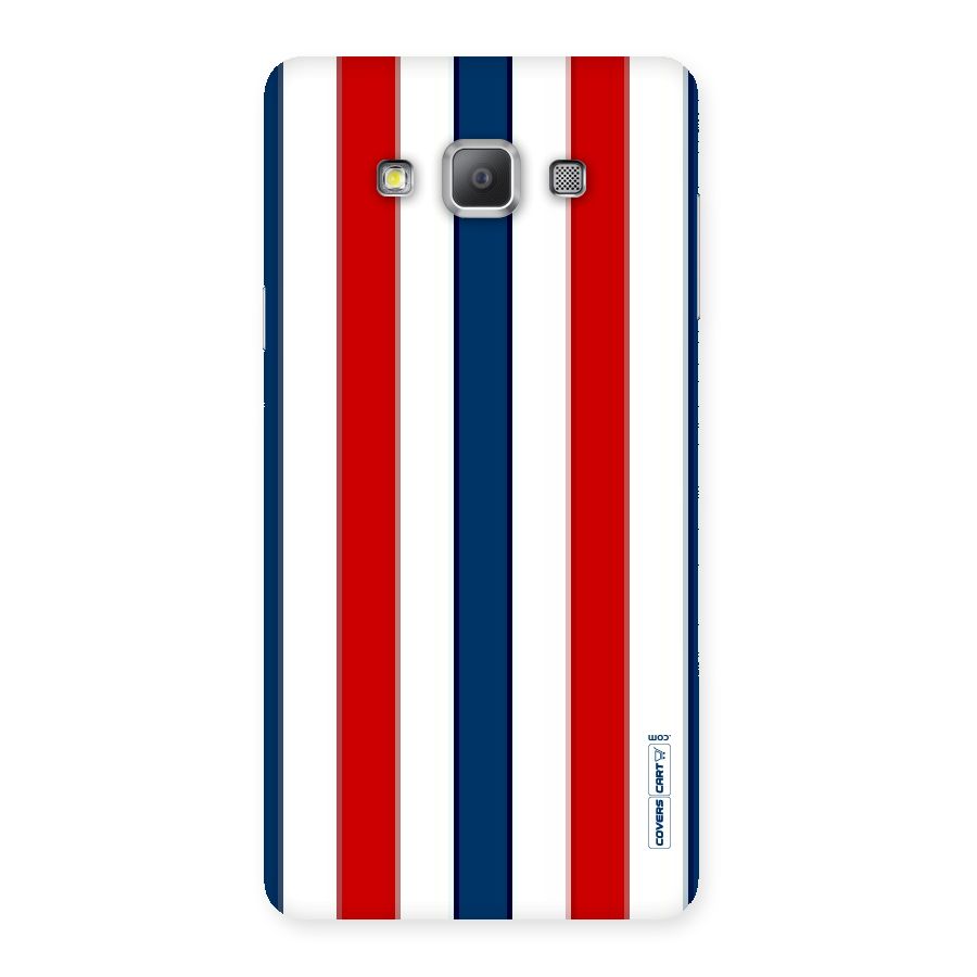Tricolor Stripes Back Case for Galaxy A7