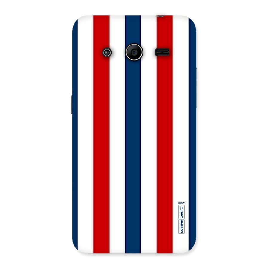Tricolor Stripes Back Case for Galaxy Core 2