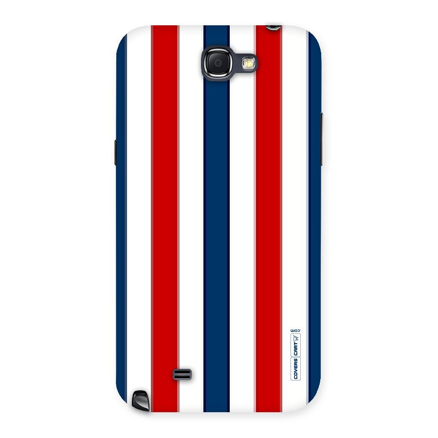 Tricolor Stripes Back Case for Galaxy Note 2