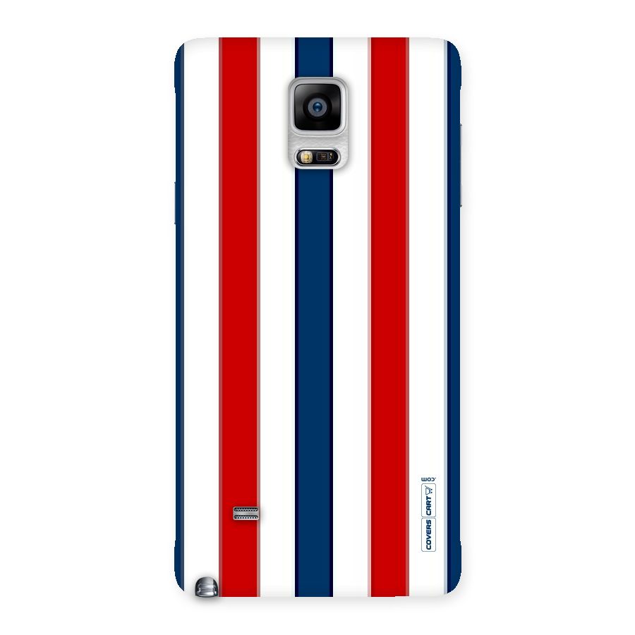 Tricolor Stripes Back Case for Galaxy Note 4