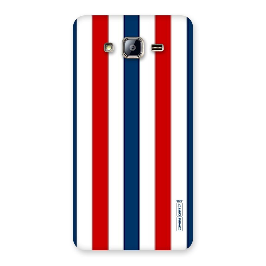 Tricolor Stripes Back Case for Galaxy On5