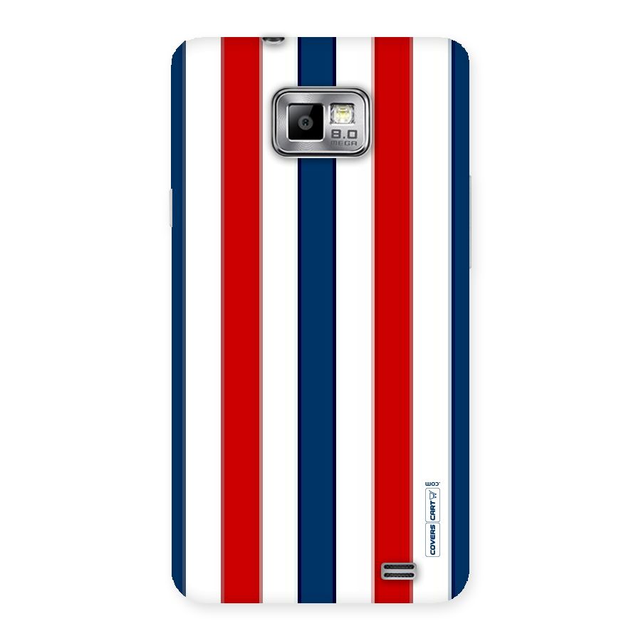Tricolor Stripes Back Case for Galaxy S2