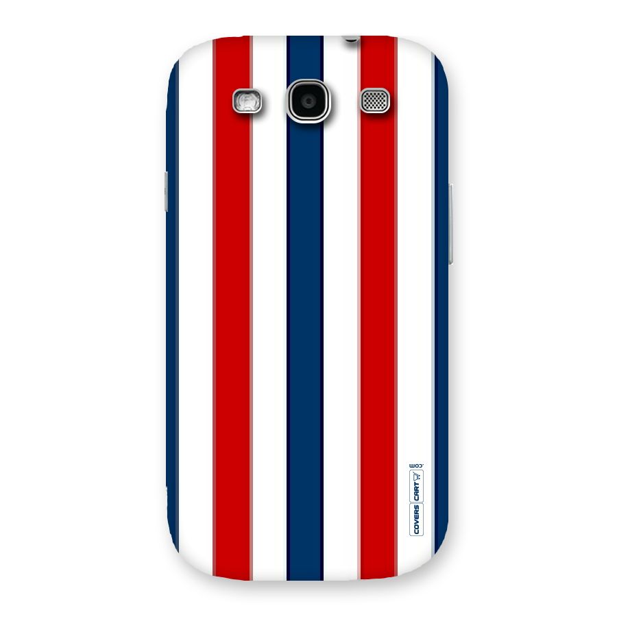 Tricolor Stripes Back Case for Galaxy S3