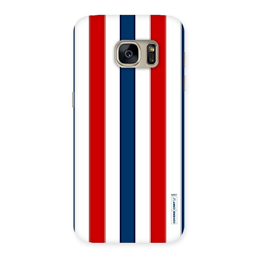 Tricolor Stripes Back Case for Galaxy S7