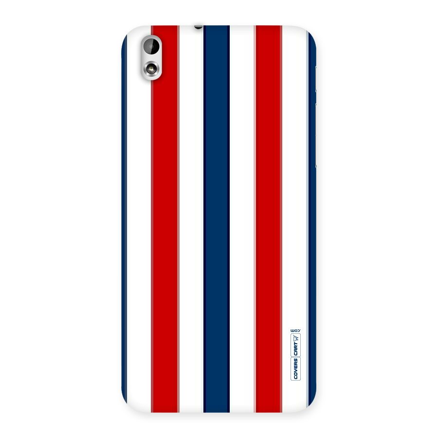 Tricolor Stripes Back Case for HTC Desire 816g
