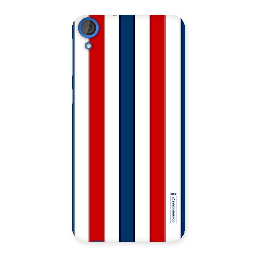 Tricolor Stripes Back Case for HTC Desire 820