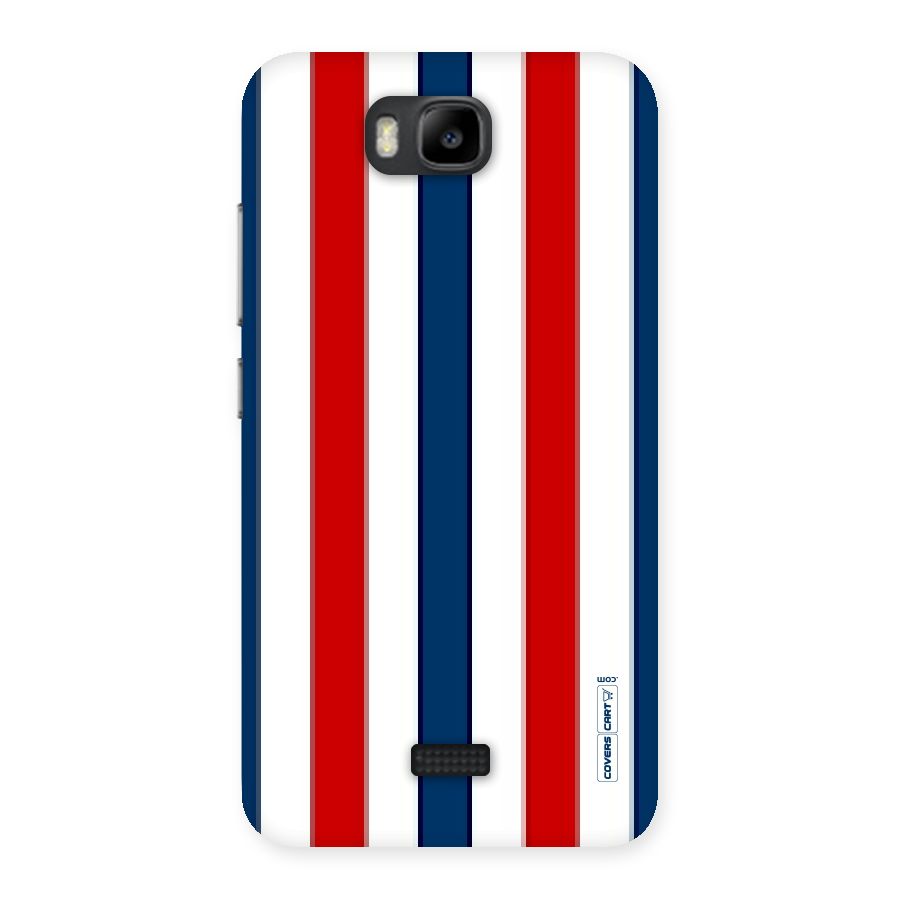 Tricolor Stripes Back Case for Honor Bee