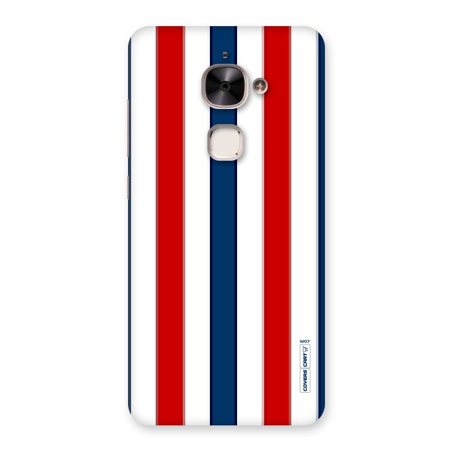 Tricolor Stripes Back Case for Le 2