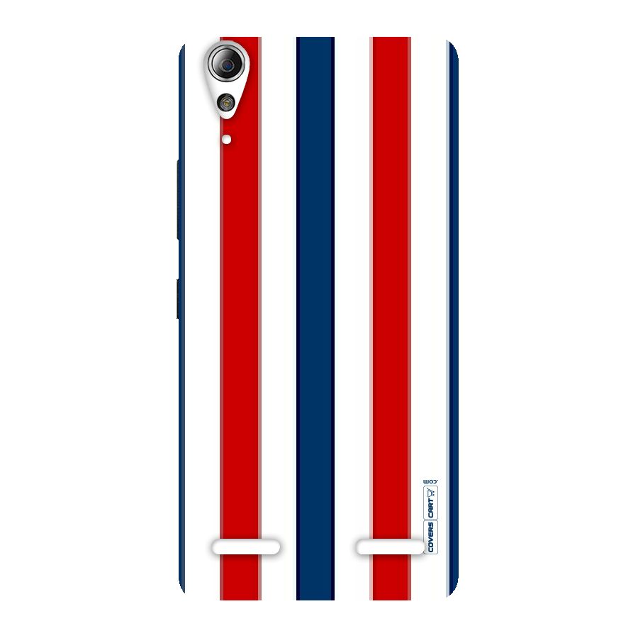 Tricolor Stripes Back Case for Lenovo A6000