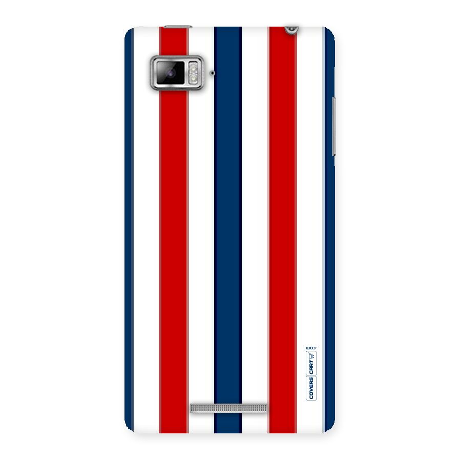Tricolor Stripes Back Case for Lenovo Vibe Z K910
