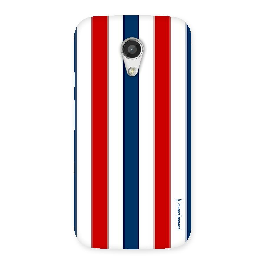 Tricolor Stripes Back Case for Moto G 2nd Gen