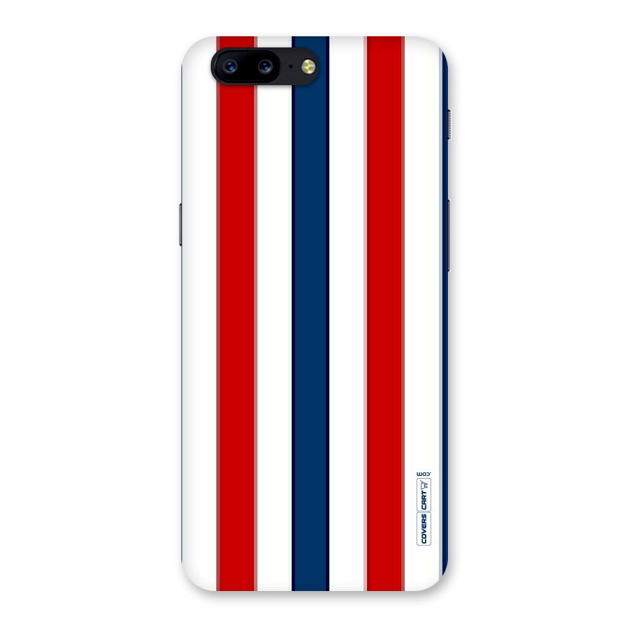 Tricolor Stripes Back Case for OnePlus 5