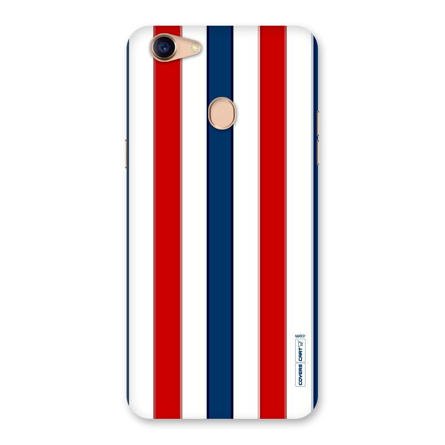Tricolor Stripes Back Case for Oppo F5