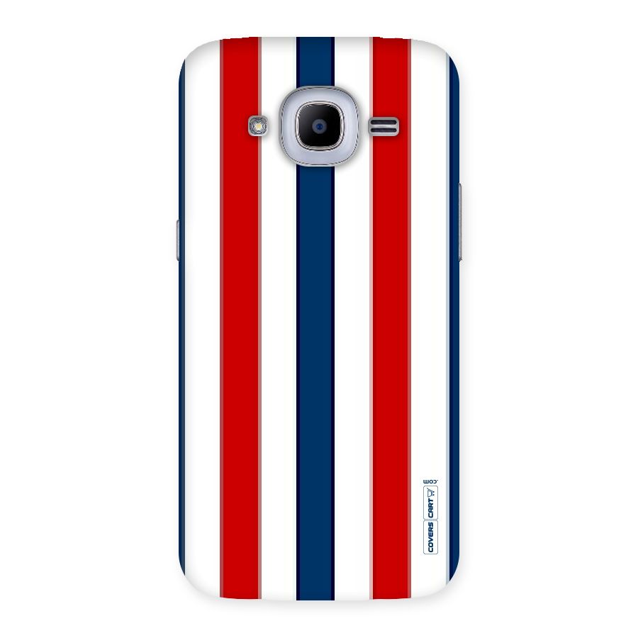 Tricolor Stripes Back Case for Samsung Galaxy J2 2016