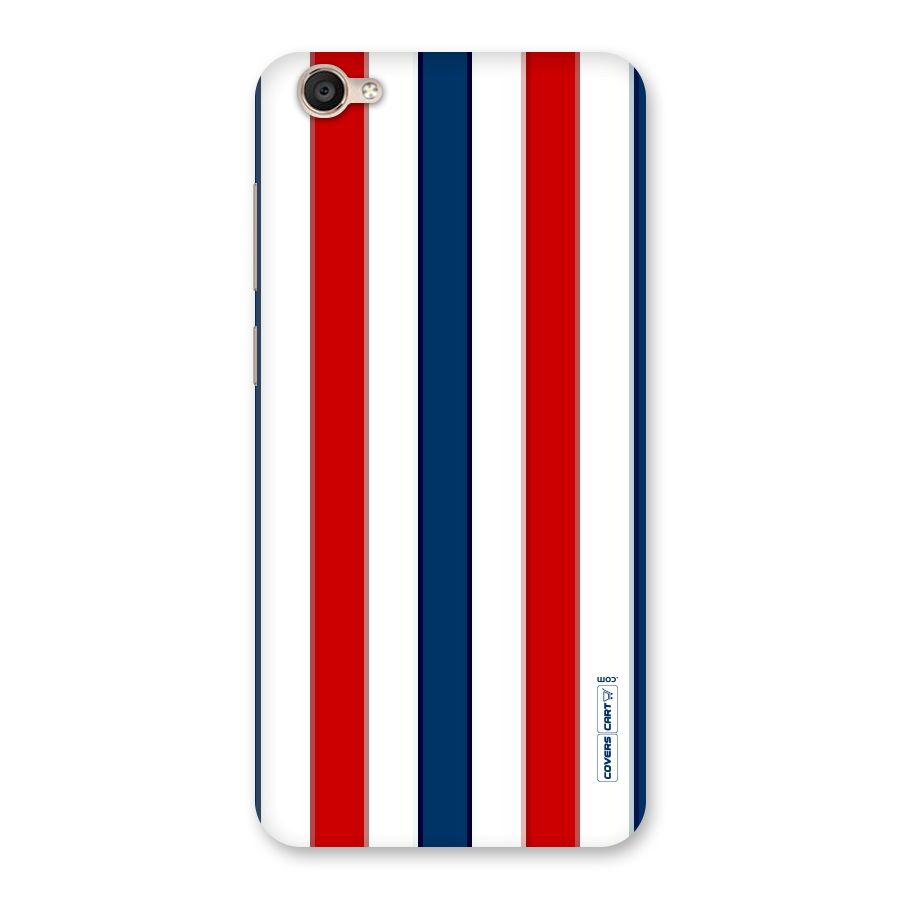 Tricolor Stripes Back Case for Vivo Y55L